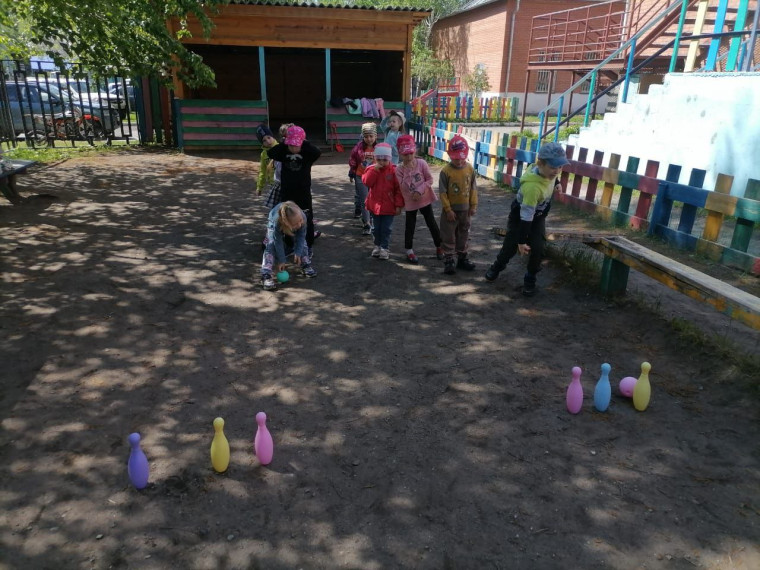 «День защиты детей» в детском саду.